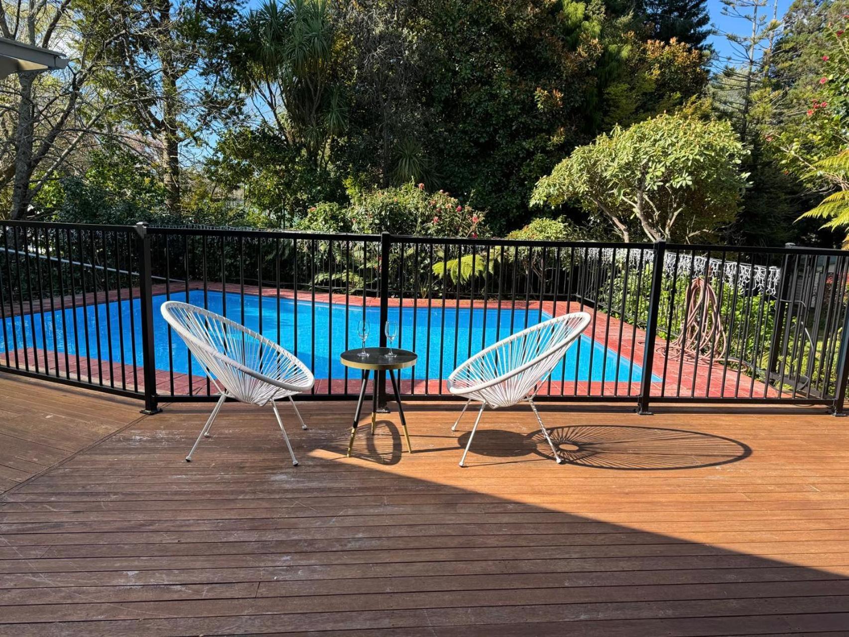 Garden Paradise In Rotorua With Pool エクステリア 写真